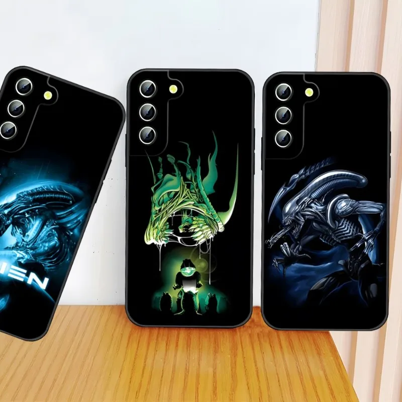 Чехол Alien Vs Predator для Samsung Galaxy S23 S21 S22 S20 S30 Ultra Fe S10 S8 S9 Note 20 10 Pro Plus