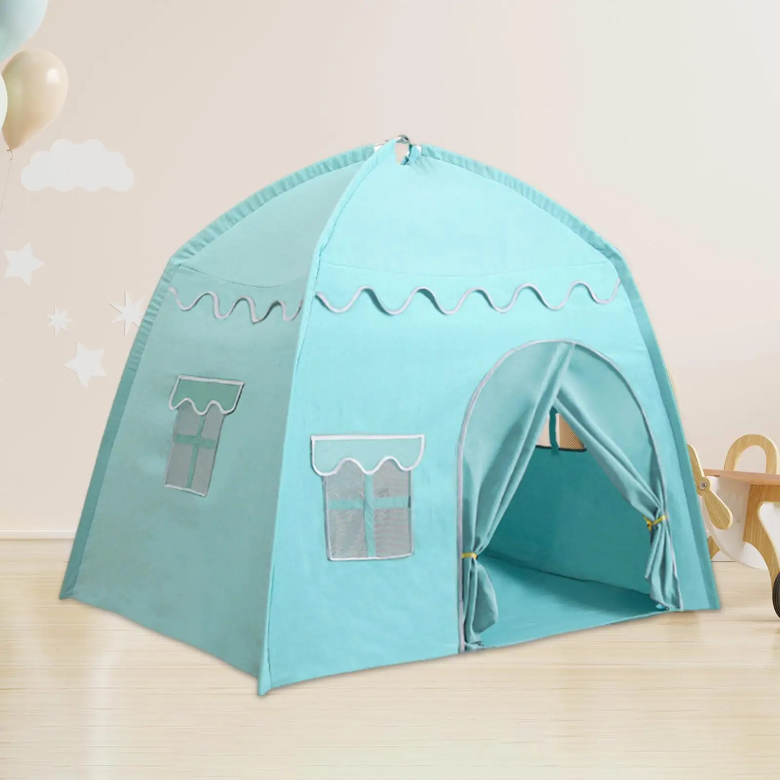 Princess Tent Durable Portable Children Play House for Toddler Kids Gift