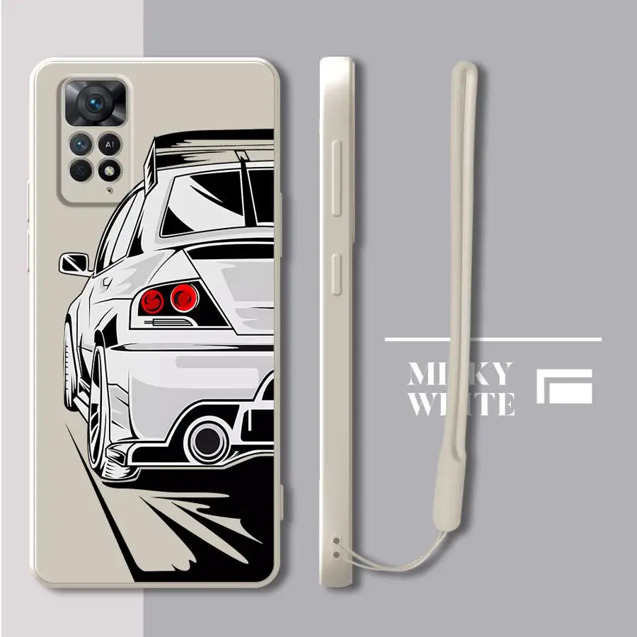 Racing Car Cool Soft Cover Phone Case