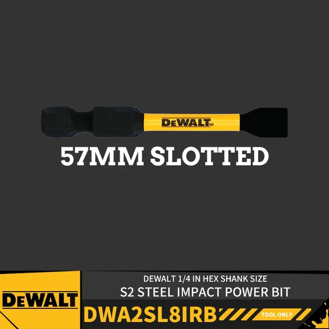 내구성과 다양한 기능을 갖춘 DEWALT 필립스 슬롯 임팩트 파워 비트