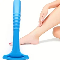 Dissolvant de callosités du talon du pied, outil de soins de la peau morte, râpe de pédicure Portable en plastique 1 pièce 2