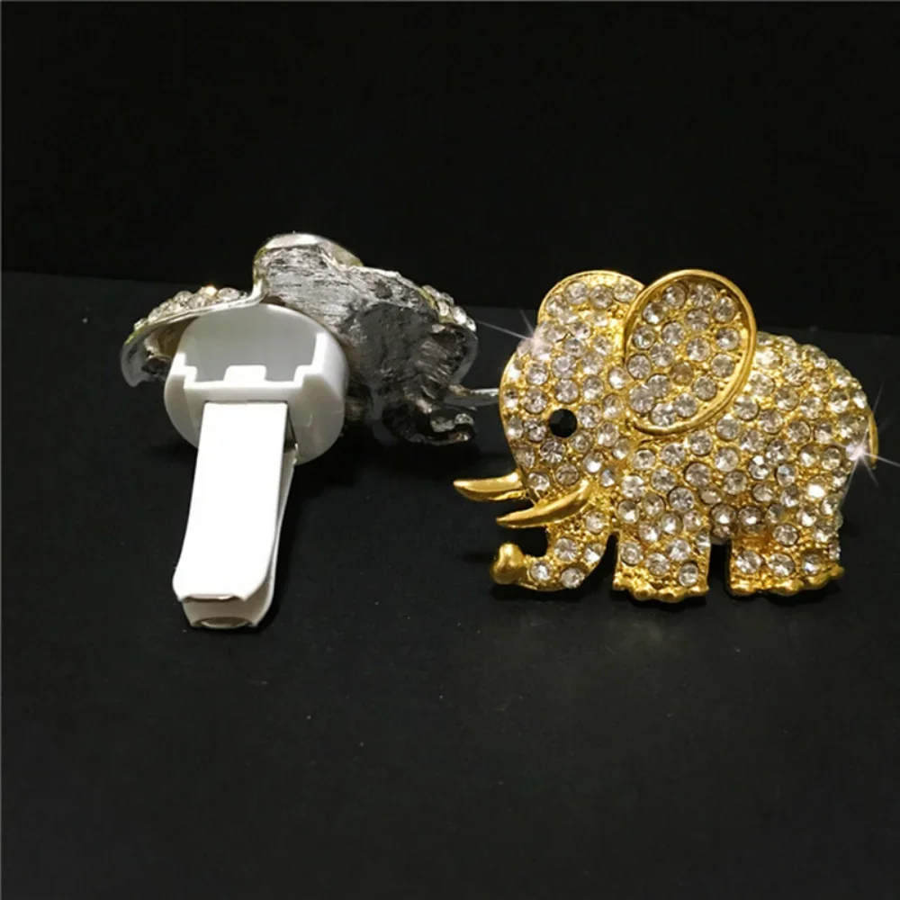 Bling Elephant Car Air Vent Freshener Perfume Clip Aroma Diffuser