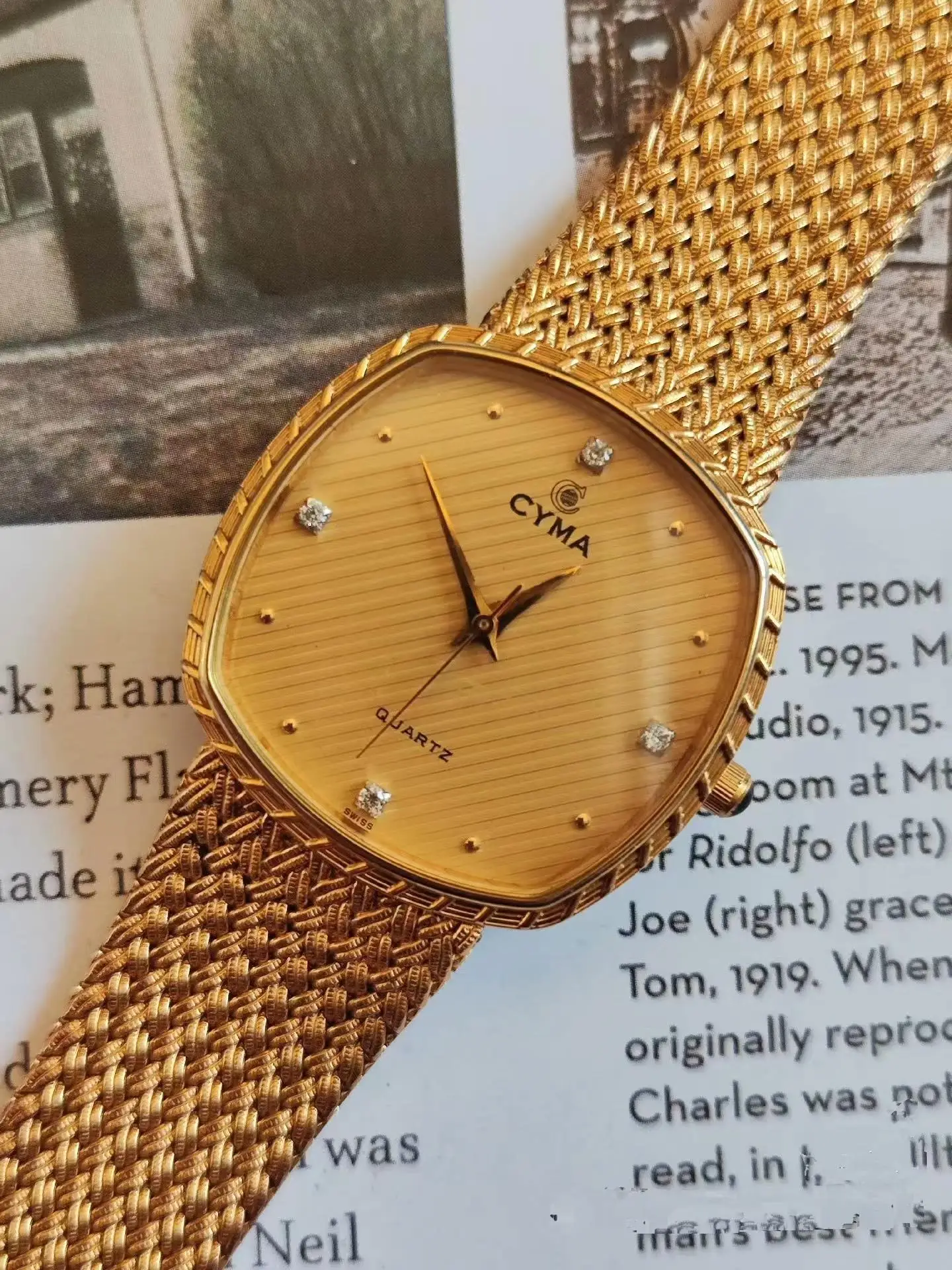 Gold Relojes Cyma Mujer De Pulsera Reloj Oro Cyma Reloj Cyma Extra