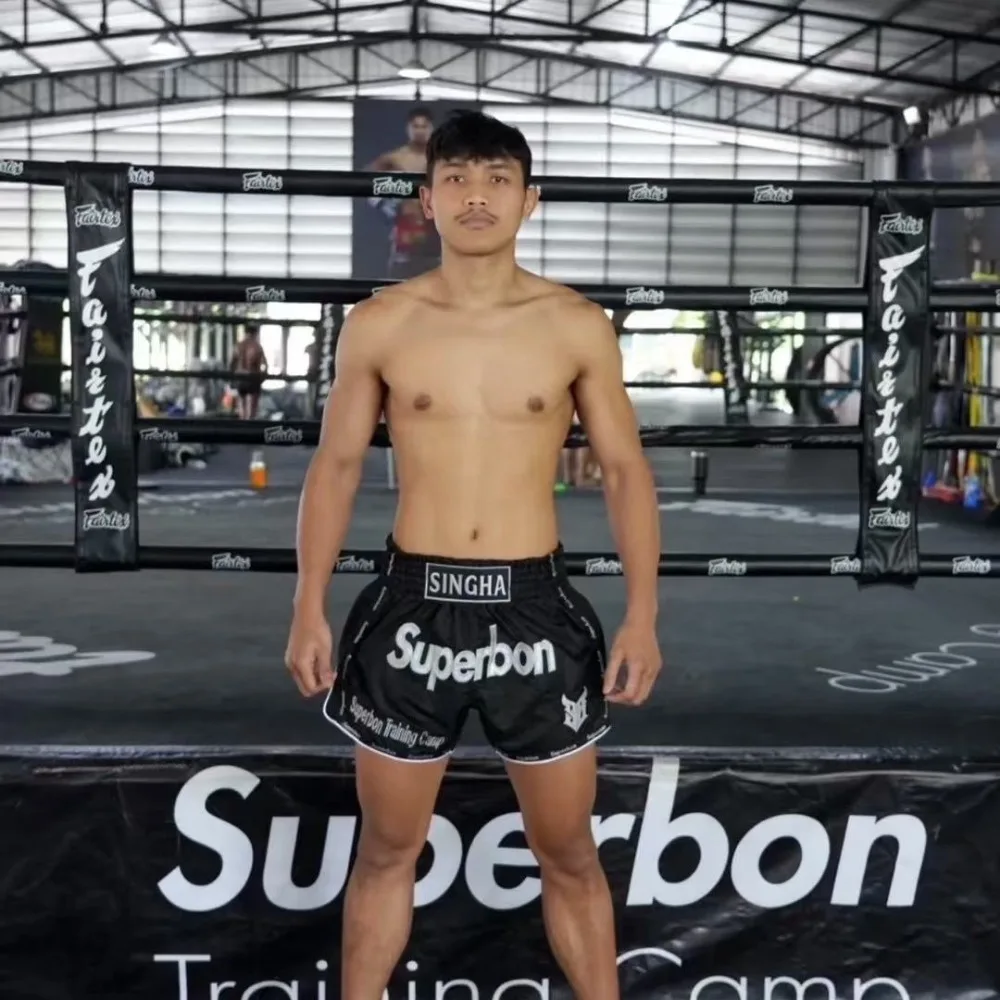 Training Exercise Shorts Boxing Superbon Muay Thai Kickboxing MMA Fight Men Women Competition Pants