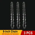 3pcs 8-inch Chain