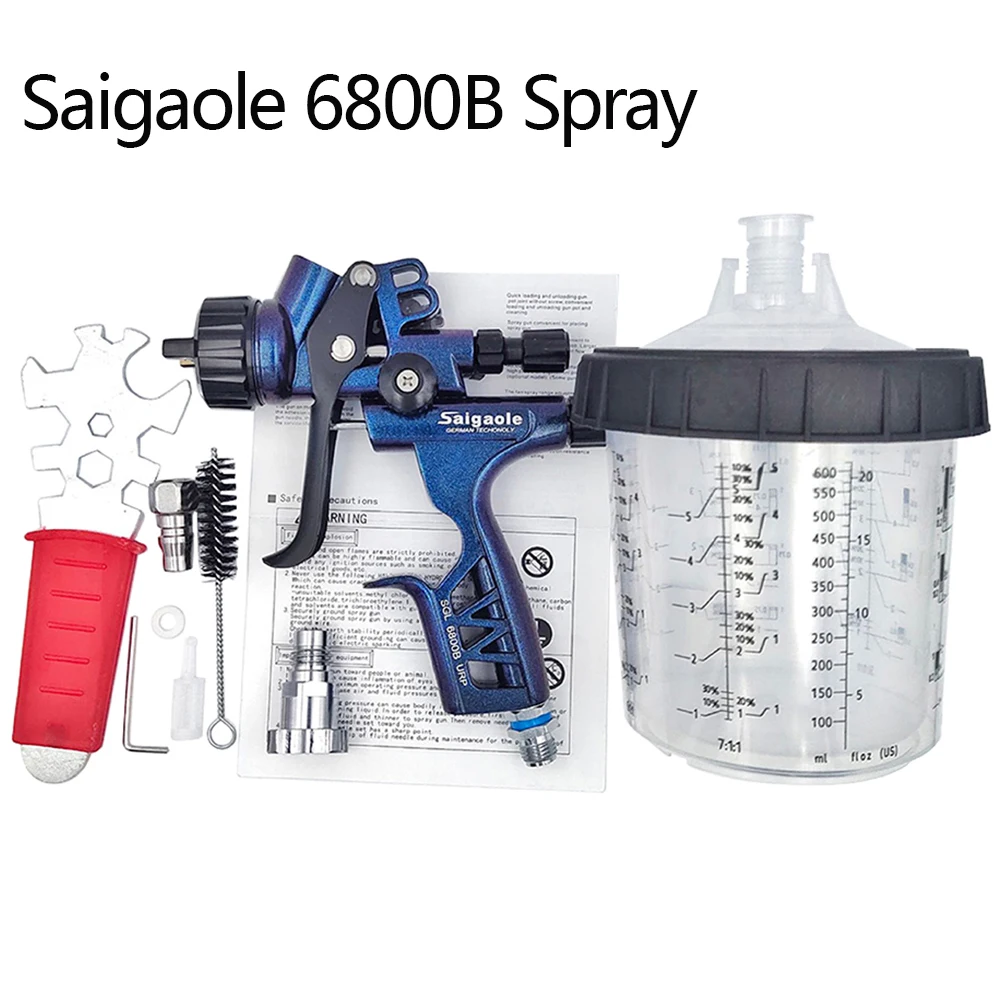 Saigaole 6800B Spray Guns Automotive Finishes High Fogging Paints Sheet Metal Spray Guns Industrial Furniture Leather Spray Guns saigaole 6800b spray guns automotive finishes high fogging paints sheet metal spray guns industrial furniture leather spray guns