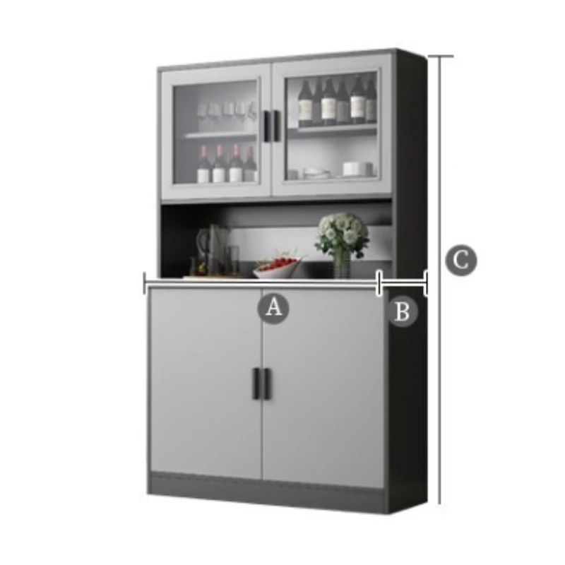 Display Modern Nordic Sideboard Closet Luxury Dining Room Storage Sideboard Kitchen Drawers Armario Cocina Home Furniture SR50CG