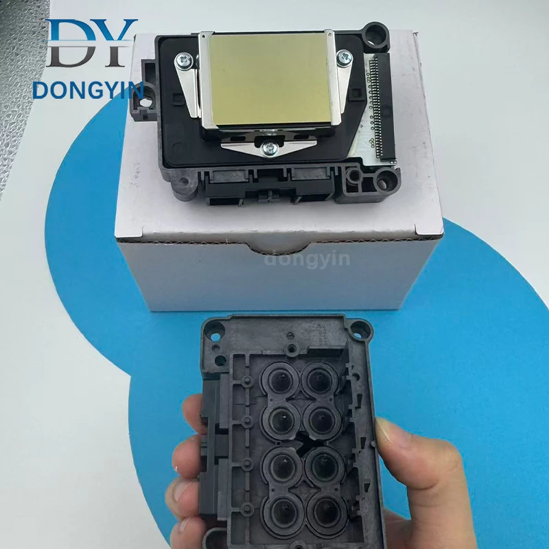 새로운 F189010 DX7 프린트 헤드, 잠금 없음 1 2 잠금 F189000 솔벤트 유성 잉크 프린트 헤드, EPSON B500 B310 B510 등에 적합