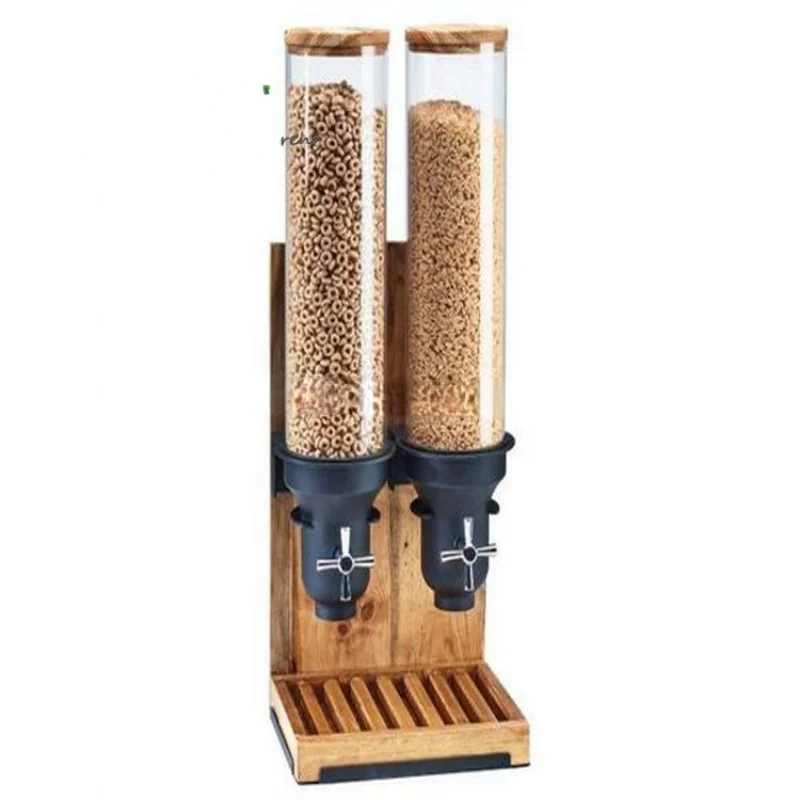 Natural Bamboo Single Cereal Dispenser