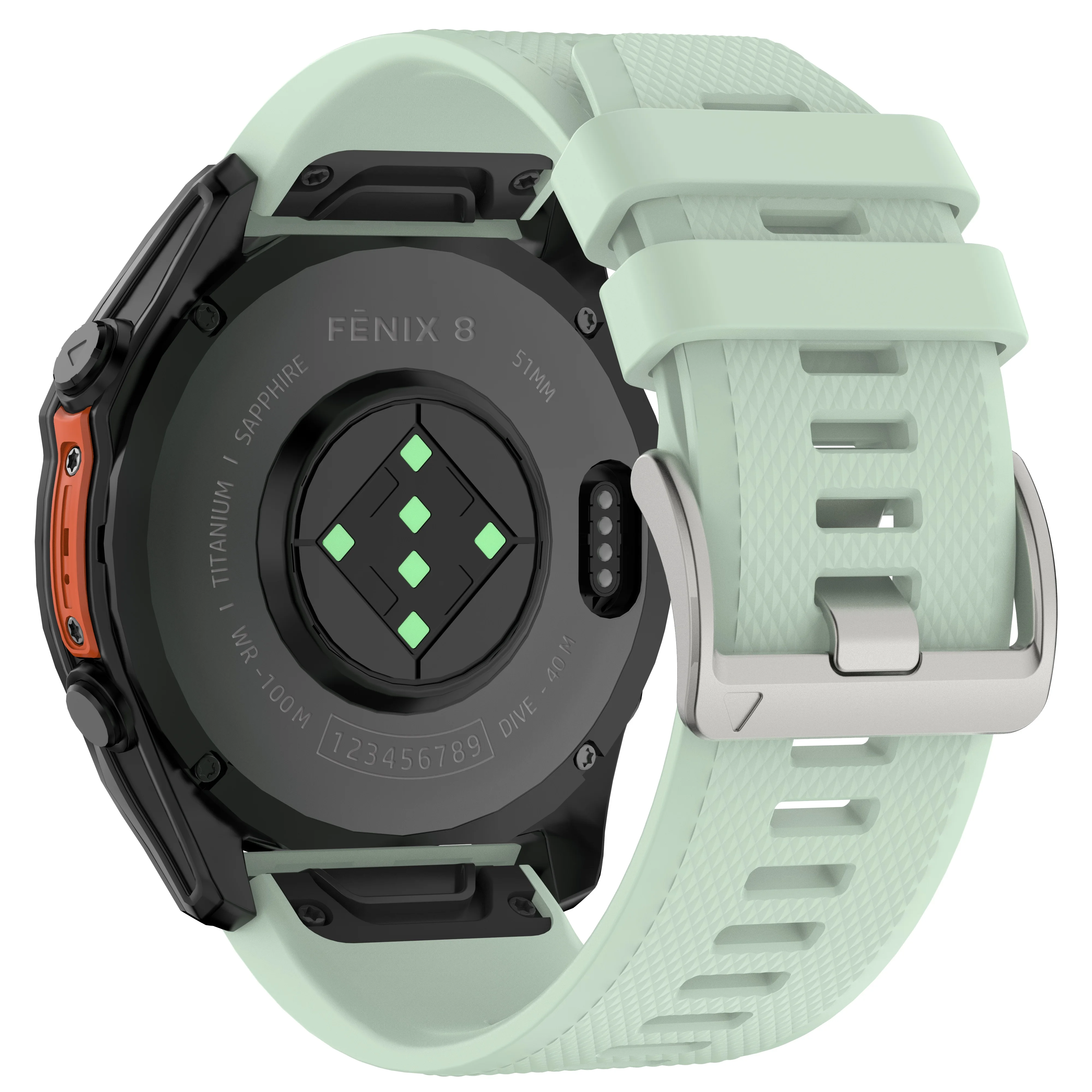 Versatile QuickFit Silicone Watch Band, 22mm/26mm - Premium Sports Replacement Strap