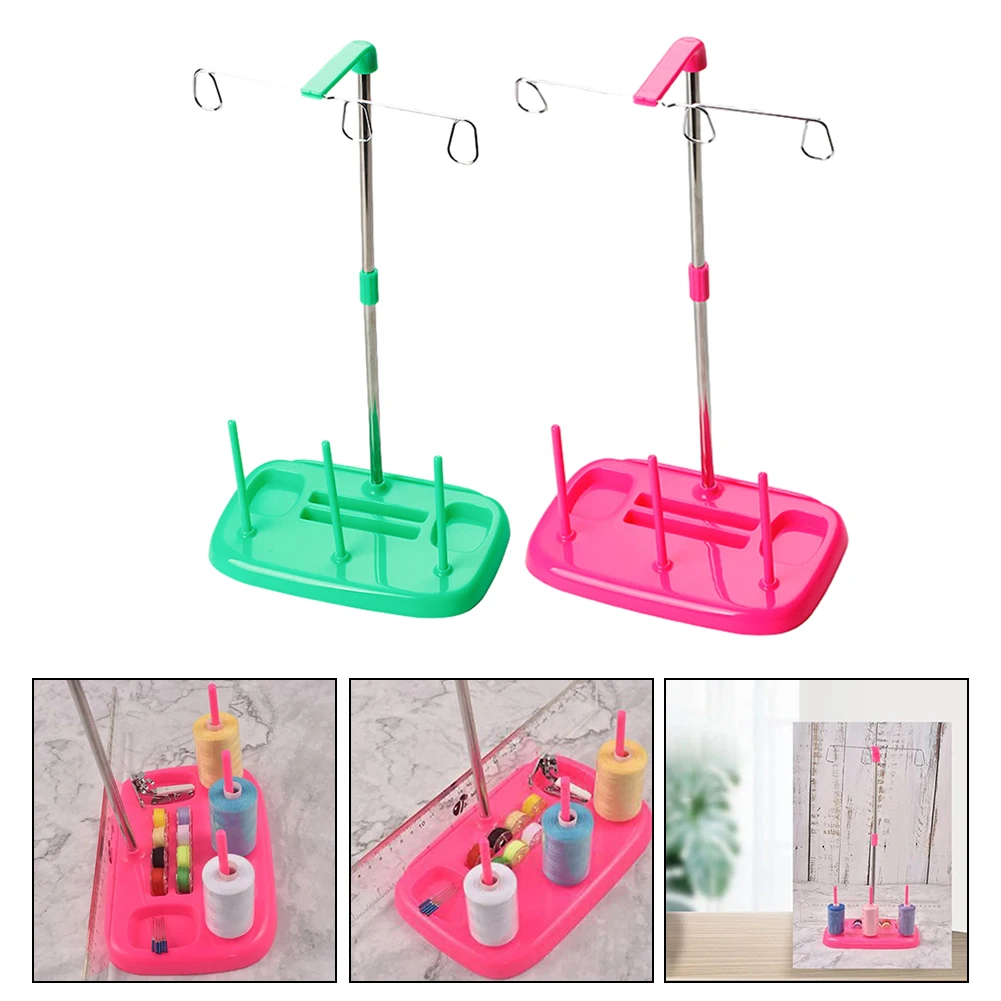 Bai-Sewing Thread Holder, Plastic DIY Handicraf Crafts, Embroidery Tools,  Spool Stand, Candy Colors, Home Sewing Tools - AliExpress