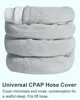 CPAP Tube Cover with Zipper for ResMed S9S10 Machine CPAP Hose Pipe Reusable Comfort Fleece Tube Insulator Super Soft Washable 2