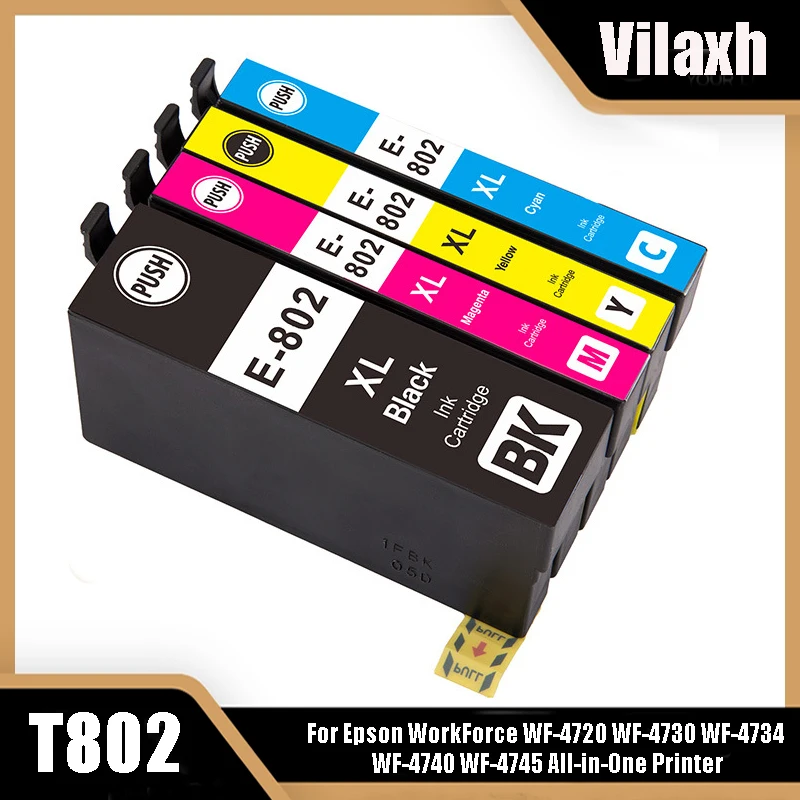 

Чернильный картридж Vilaxh T802 T802xl для принтера Epson