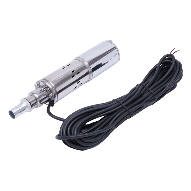 Pompa Sommersa Per Pozzi A Energia Solare 12V - 180W, Acciaio Inox, Per Irrigazione E Uso Domestico - Foto 11