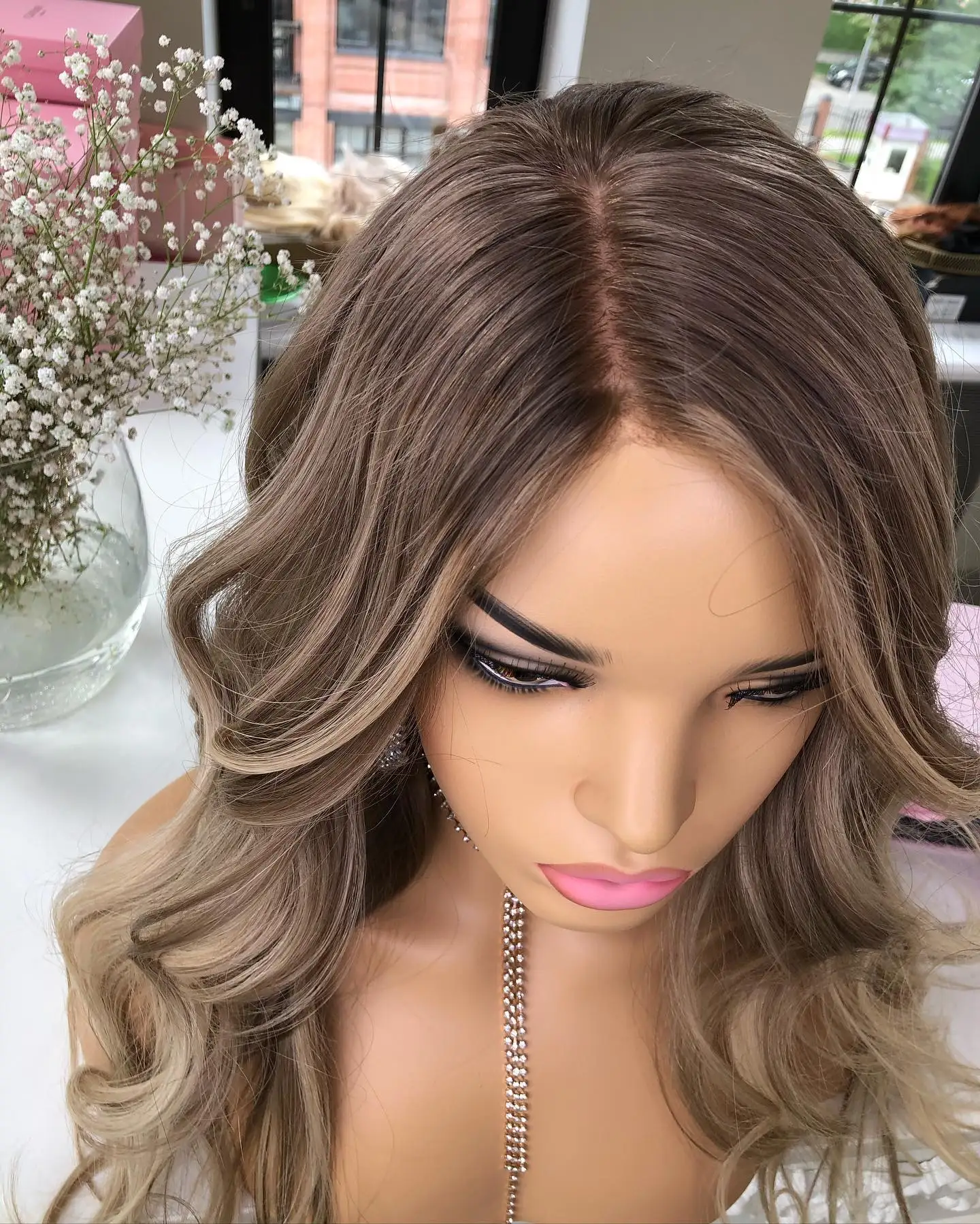 Рисунок 2 - Хайлайтер блонд Омбре коричневые