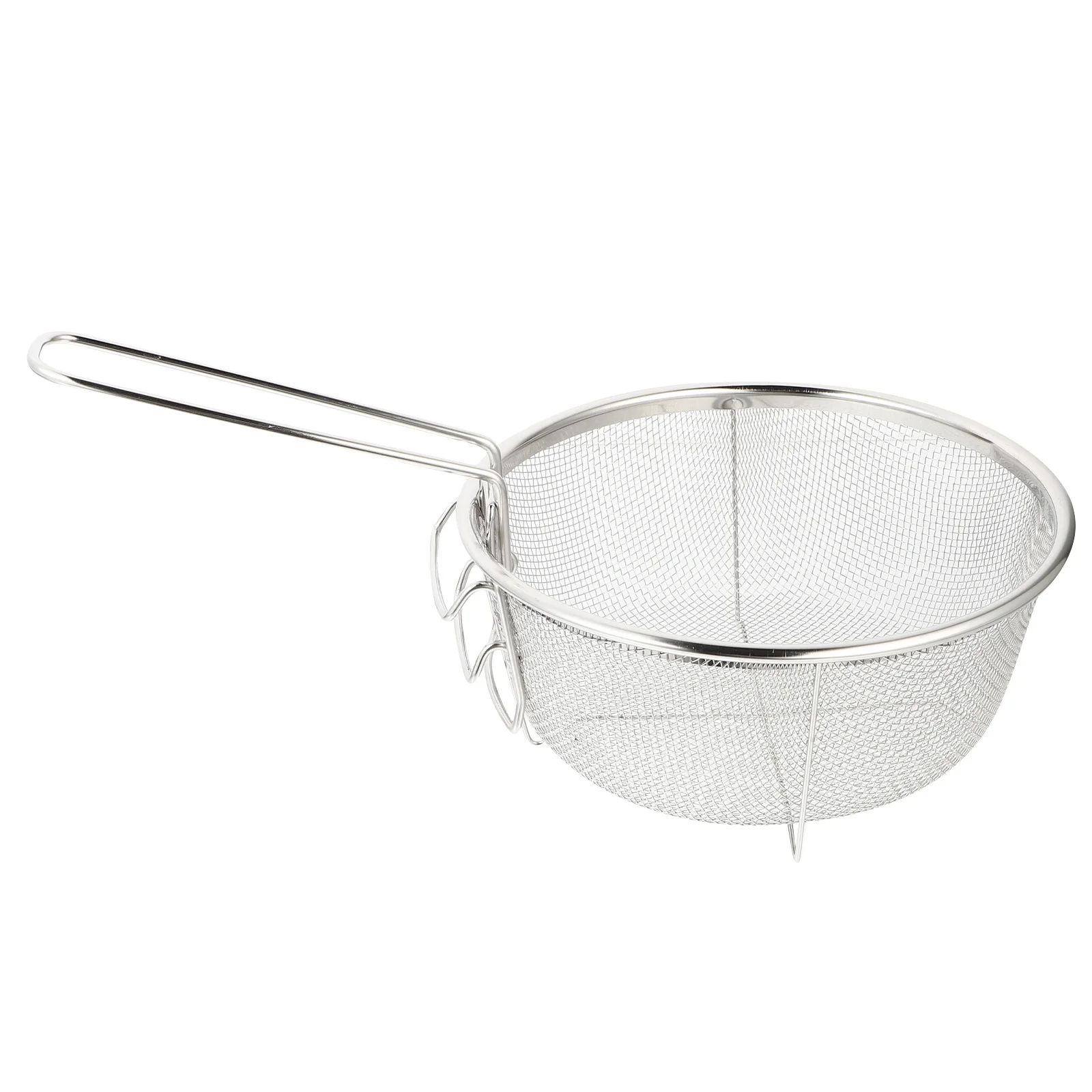 

Steel Round Wire Fry Basket Stainless Steel Frying Basket Strainer Basket Mesh Skimmer Strainer French Fries Chicken