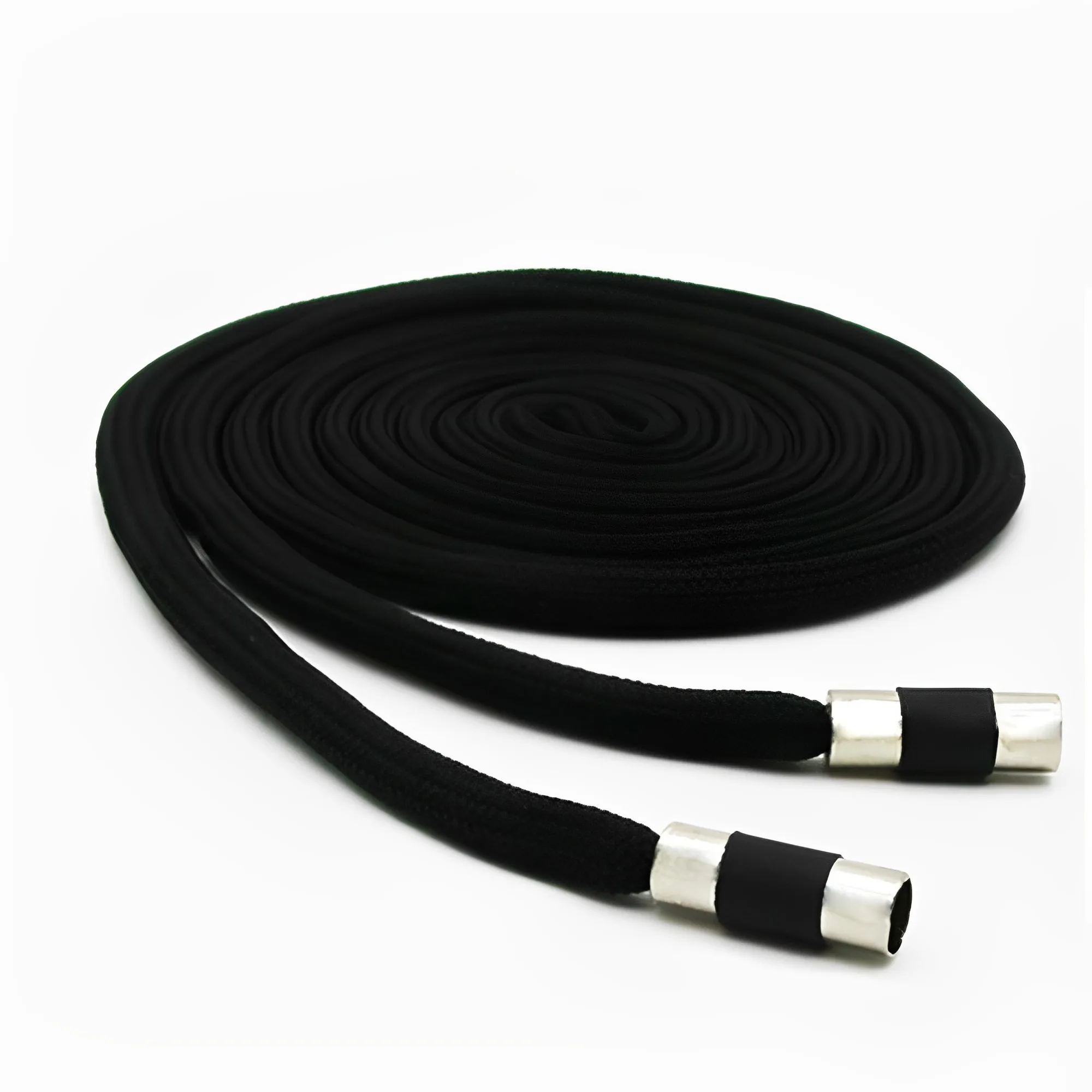 1Pcs Sweatpants Drawstring Strap Metal Head Sports Pants Cotton Rope Belt Hoodies Accessories DIY Sewing Band Supplies