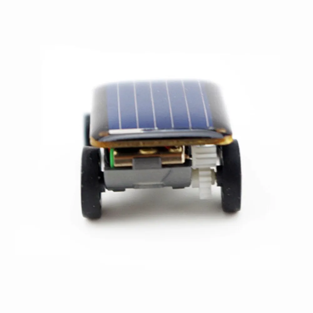 Solar Car Toy Solar Power Mini Sports Car Smaller Solar Power Project Car Mini Educational Gadget Kids Gift Funny Racer