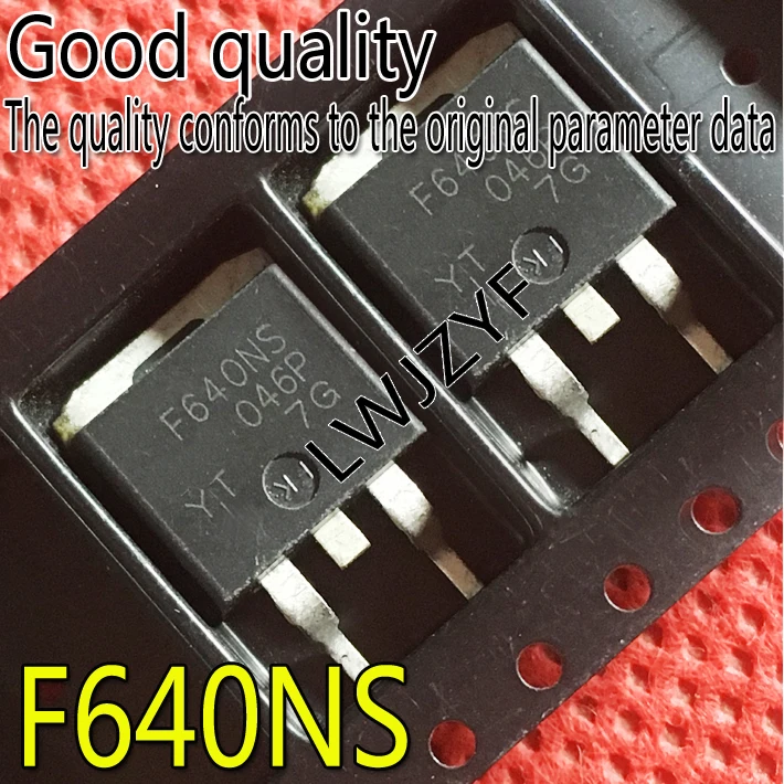 

(1 шт.) Новый F640NS IRF640NS F640S IRF640S TO-263 MOS MOSFET Быстрая доставка
