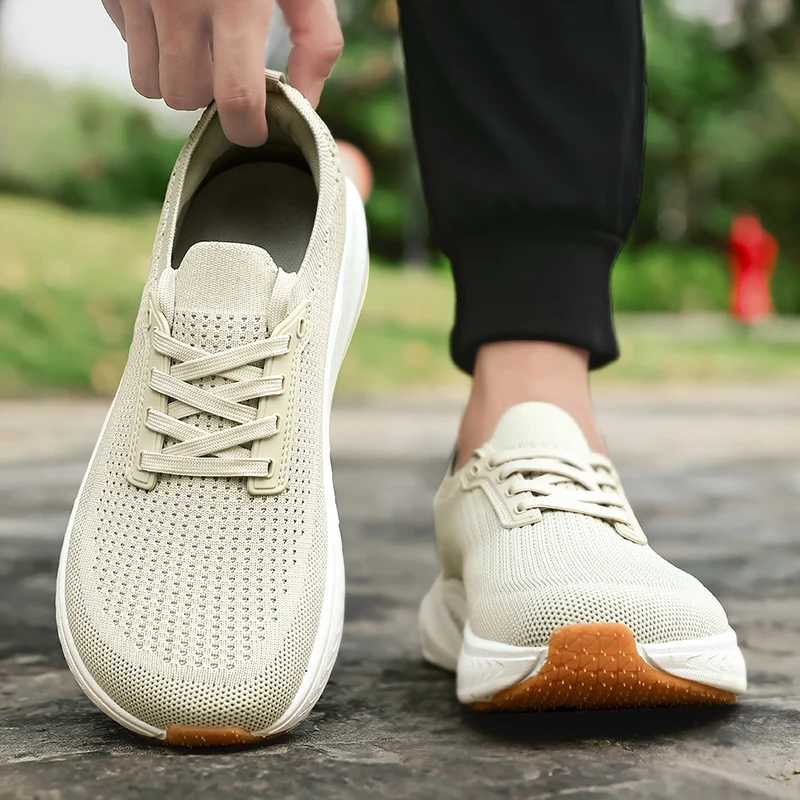 Men's Lightweight Minimalist Barefoot Sneakers - Comfortable Outdoor & Sport Shoes