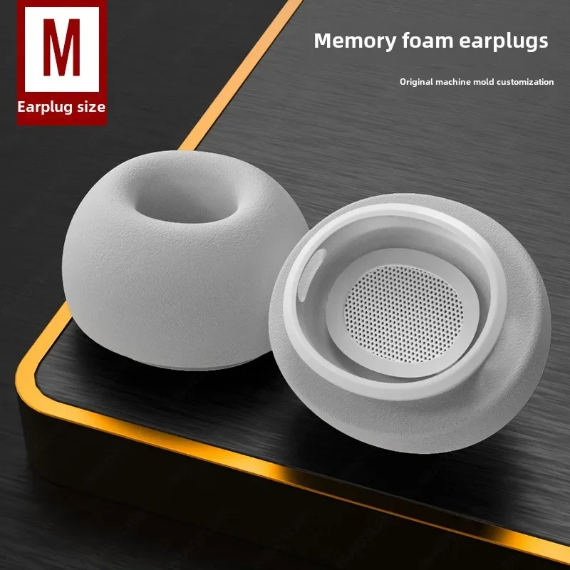 Premium Memory Foam Ear Tips - Anti-Noise, Comfortable Earbud Replacement