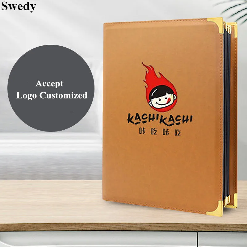 맞춤형 로고 메뉴 표지로 레스토랑의 브랜드 홍보 및 고객 경험 향상