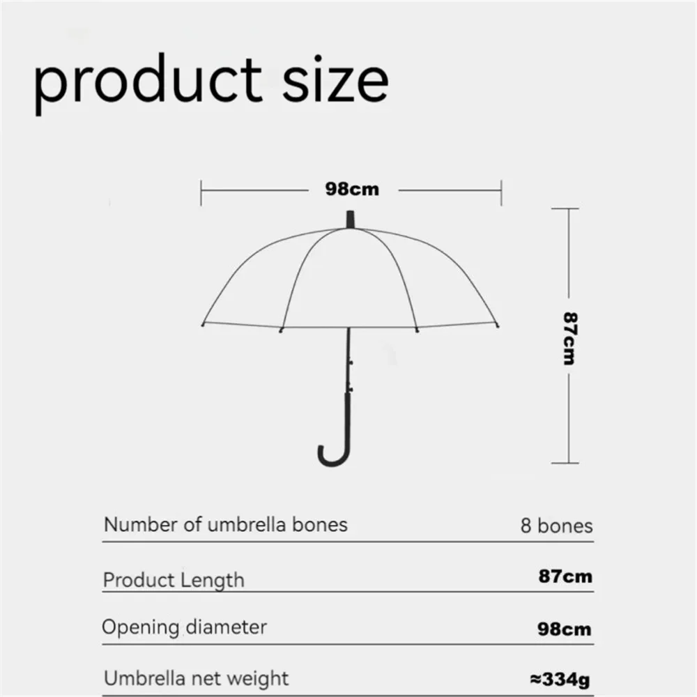 Neue lange Griff Quallen automatische Regenschirm transparente Farbverlauf einzigartige Strand Sonnenschirm Kunststoff Unisex Guarda Chuva Regen bekleidung