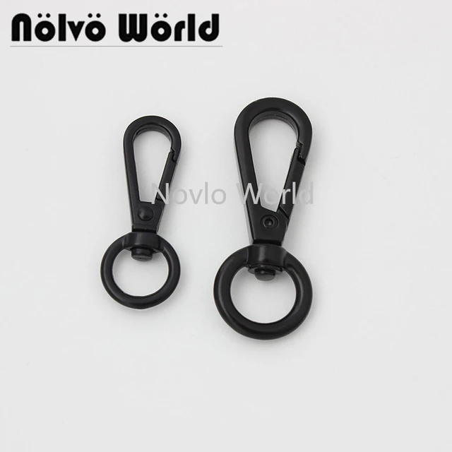 Black Metal Swivel Hook