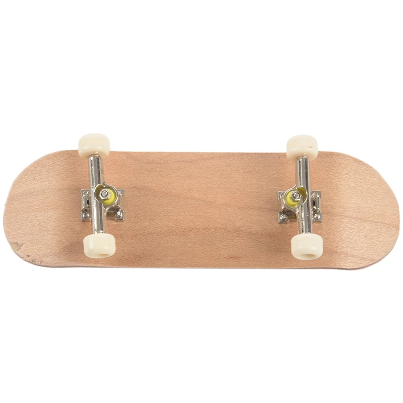 E3G6 HT00640 Wooden Finger Skate Board Screwdriver Random Pattern 