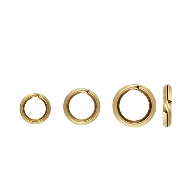 14K Gold Filled Closed Jump Rings 14K Gold Split Ring For Making DIY  Jewelry Findings - AliExpress