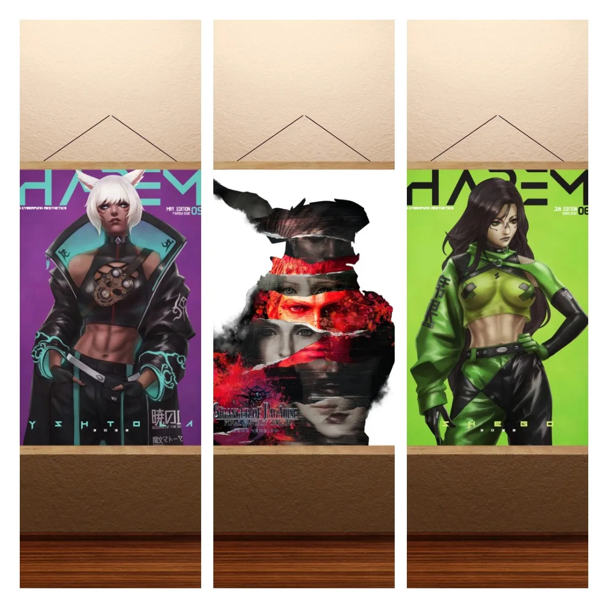 Final Fantasy Poster Stranger Of Paradise Final Fantasy Origin Game Posters Live Room Wall Decor Wall Art Scroll Wall Paintings