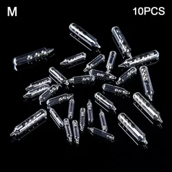10-Piece Fishing Attractor Rattle Tubes Set (M)