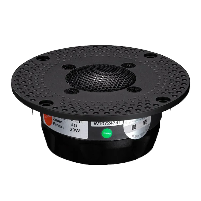 B-352 Hi-End Hivi X1III 4 Inch Dome Tweeter Speaker Ferrite Dual Magnetic Coil 25mm 20W 4&Omega; 1 PCS