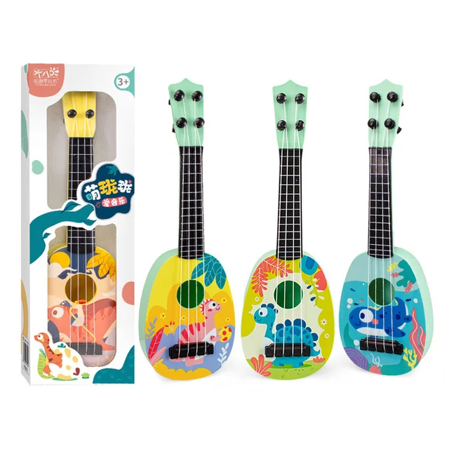 Kids Toy Musical Instrument Baby Toys Ukulele Guitar Montessori Educational Toys Learning Toys for Children Toddler Music Games 6