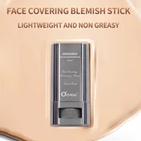 Ocheal Face Foundation Contour Stick Long-wear Lightweight Brighten Stick  Face Concealer Blemish Contouring Beauty Makeup 2