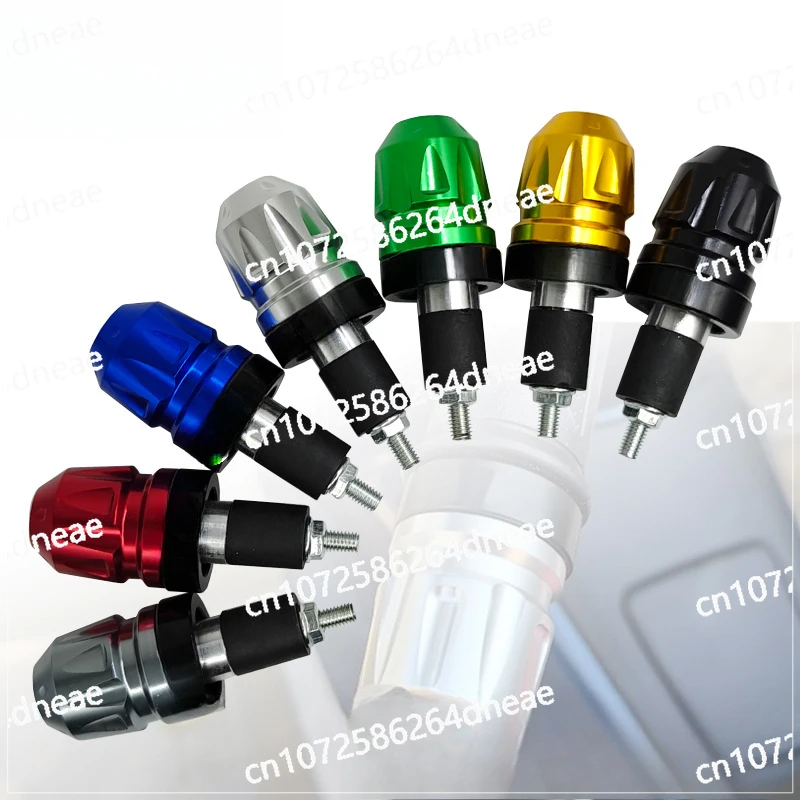 Motorcycle modification handlebar plug aluminum alloy color handlebar plug balance block Maverick No. 9 accessories