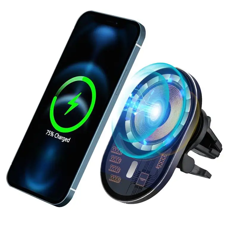 

Умный беспроводной Автомобильный держатель для телефона с автоматическим датчиком, зарядное устройство, автомобильный держатель для телефона, беспроводная Быстрая зарядка для IPhone13/12 11/ Pro