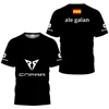 2025 Men's Padel Sports Round Neck High Quality Summer Breathable 3D Printed T-shirt Outdoor Casual Loose T-shirt