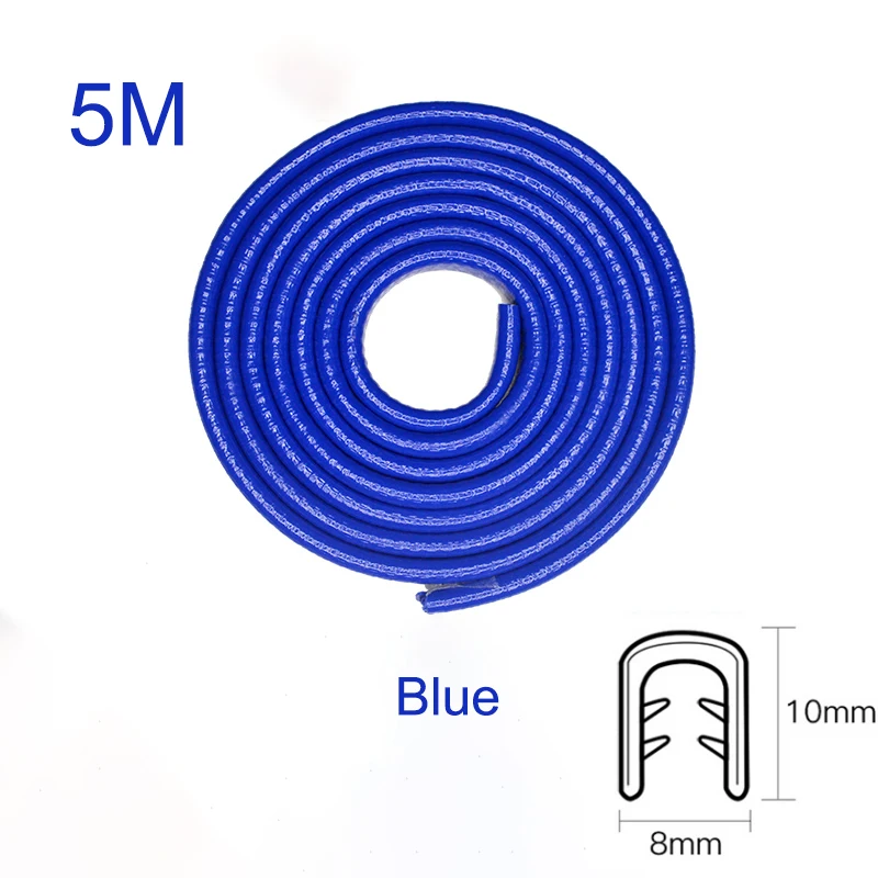 Steel Disc Car Door Edge Protector Trim and Styling Guard