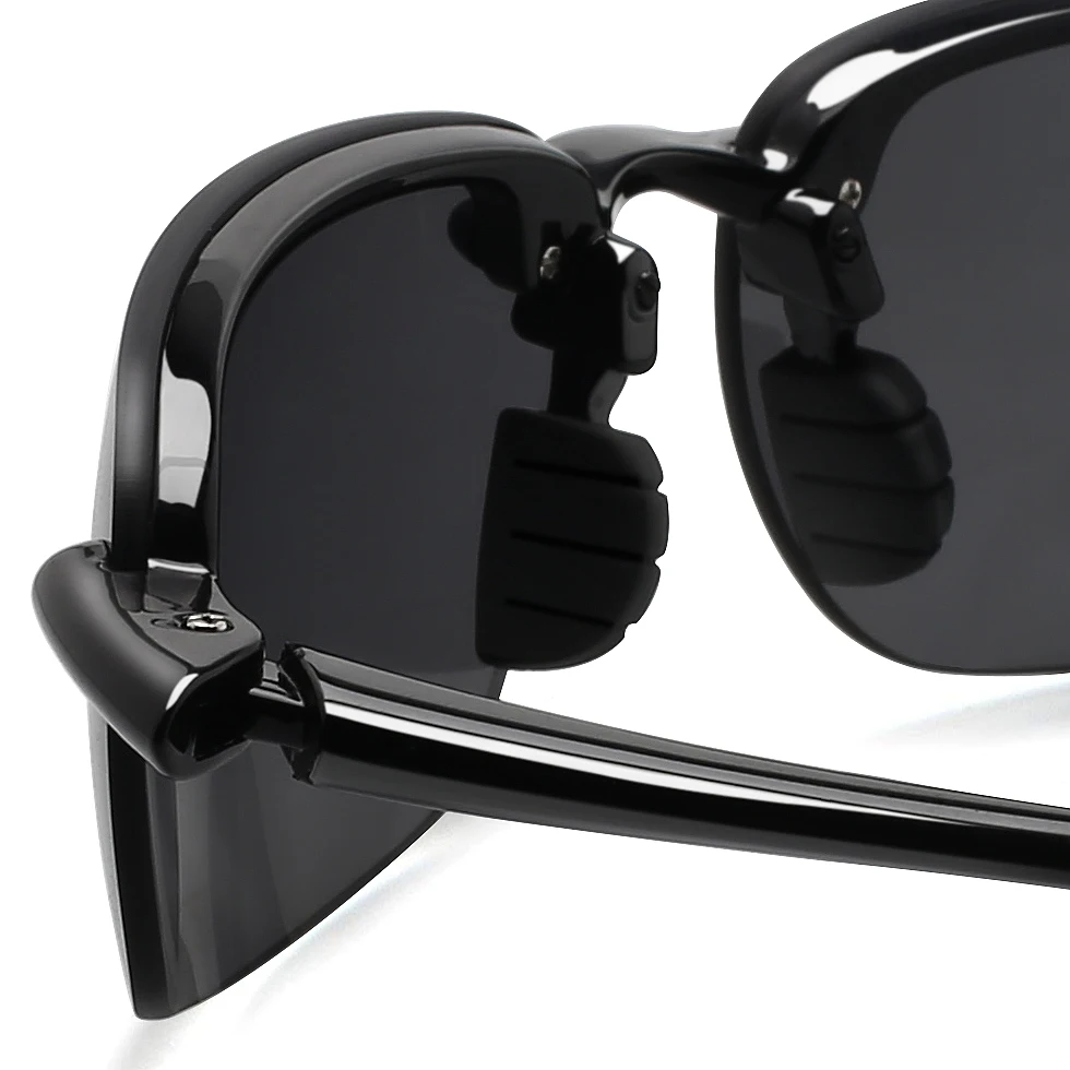 Maxjuli polarisierte Sonnenbrille für Männer Frauen tr90 Sport randloser Rahmen uv400 Schutz zum Laufen Angeln Baseball Fahren – Detail 11