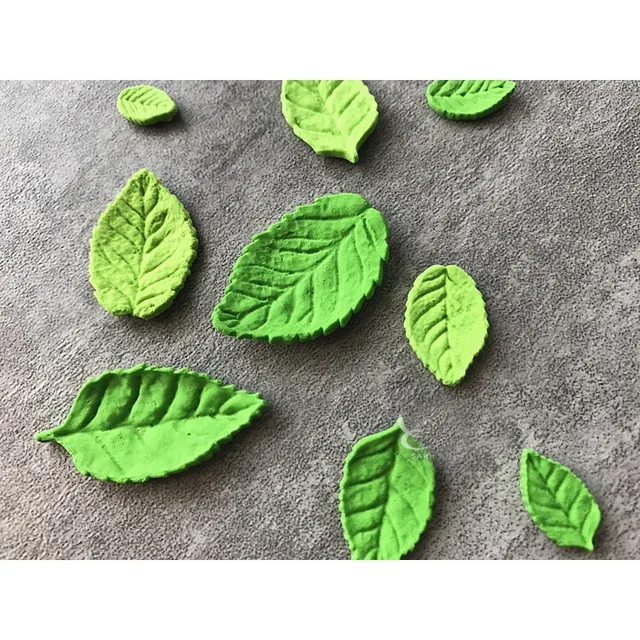 1Pc, Rose Leaf Shape Chocolate Mold, 3D Silicone Mold, Leaf Shape Candy Mold, Fondant Mold, Gum Paste Mold, for DIY Cake Decorat 5