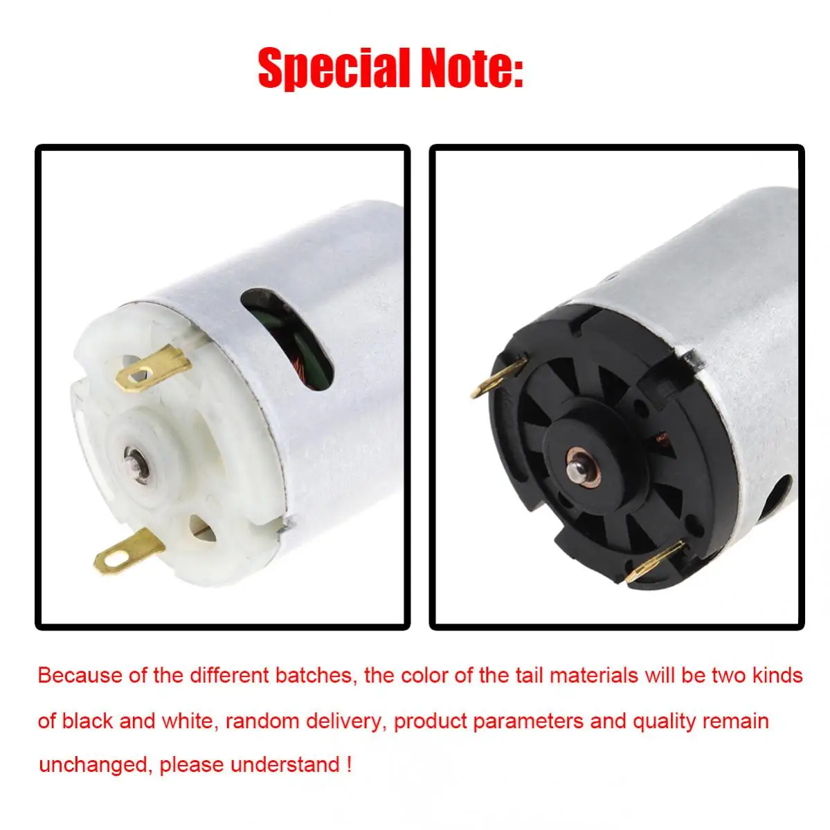 RS365 DC Motor 12-25V Massager Motor Hair Dryer Micromotor Piezoresistor and Carbon Brush for Office Equipment Appliances