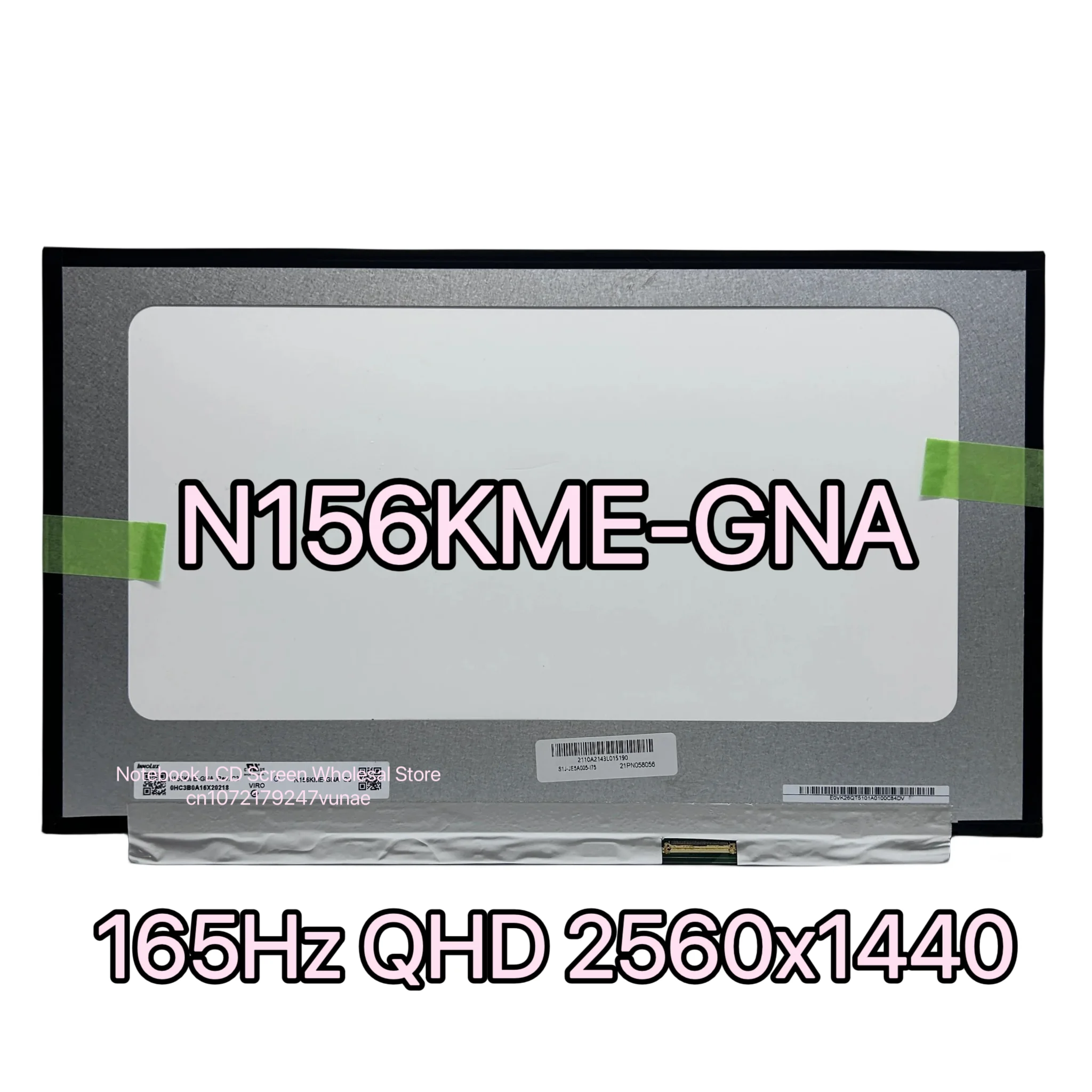 Original New NE156QHM-NY4 NE156QHM NY4 15.6 Inch QHD IPS 165Hz 2K