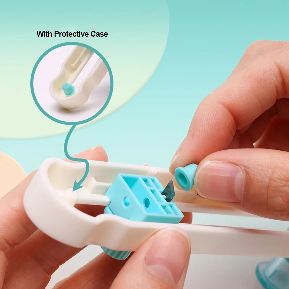 원형 절단 칼 DIY 나침반 원형 커터, 스크랩북 사진 커터, 원형 종이 카드 커터, 360 ° 조절 가능, 1-10cm