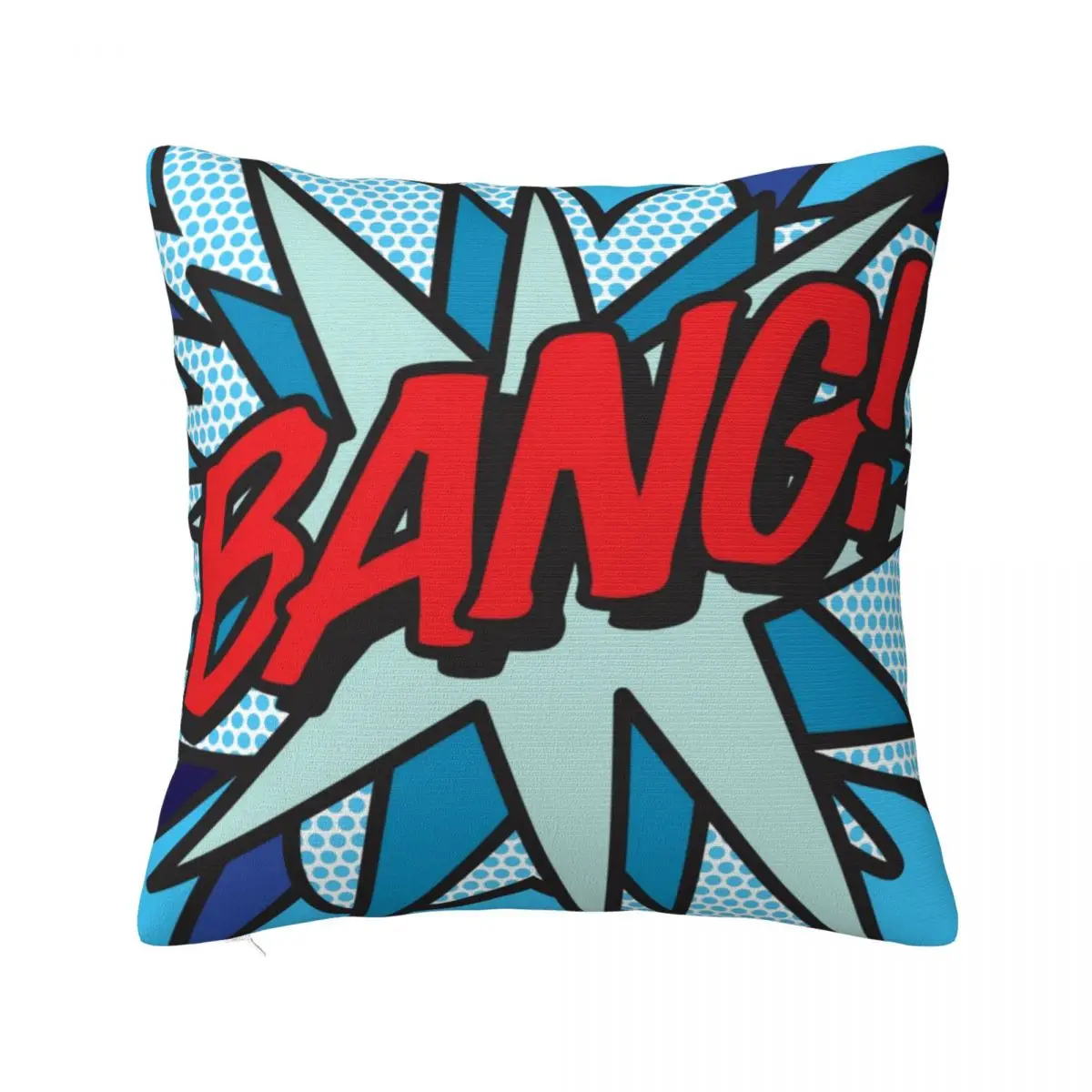 

Retro Comic Book Pop Art BANG KA-POW Pillowcase Printing Cushion Cover Decor Pillow Case Cover Home Drop Shipping 40X40cm