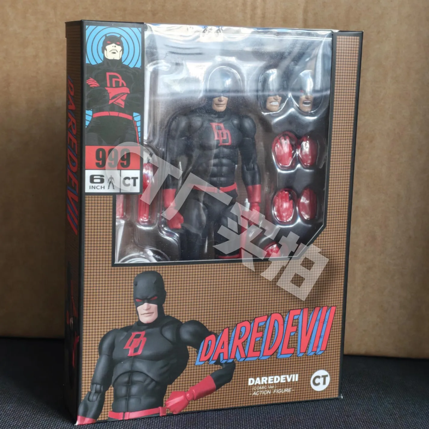 In Stock Ct Toys Daredevil Figure Mafex 223 Comic Version SHF