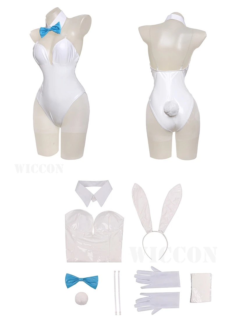 Anime Blue Archive Cosplay Leder Bodysuit Toki Bunny Girl Jumpsuit Halloween Kleidung 20 Sb14393c20c8d4437adda4647b9b6721cy