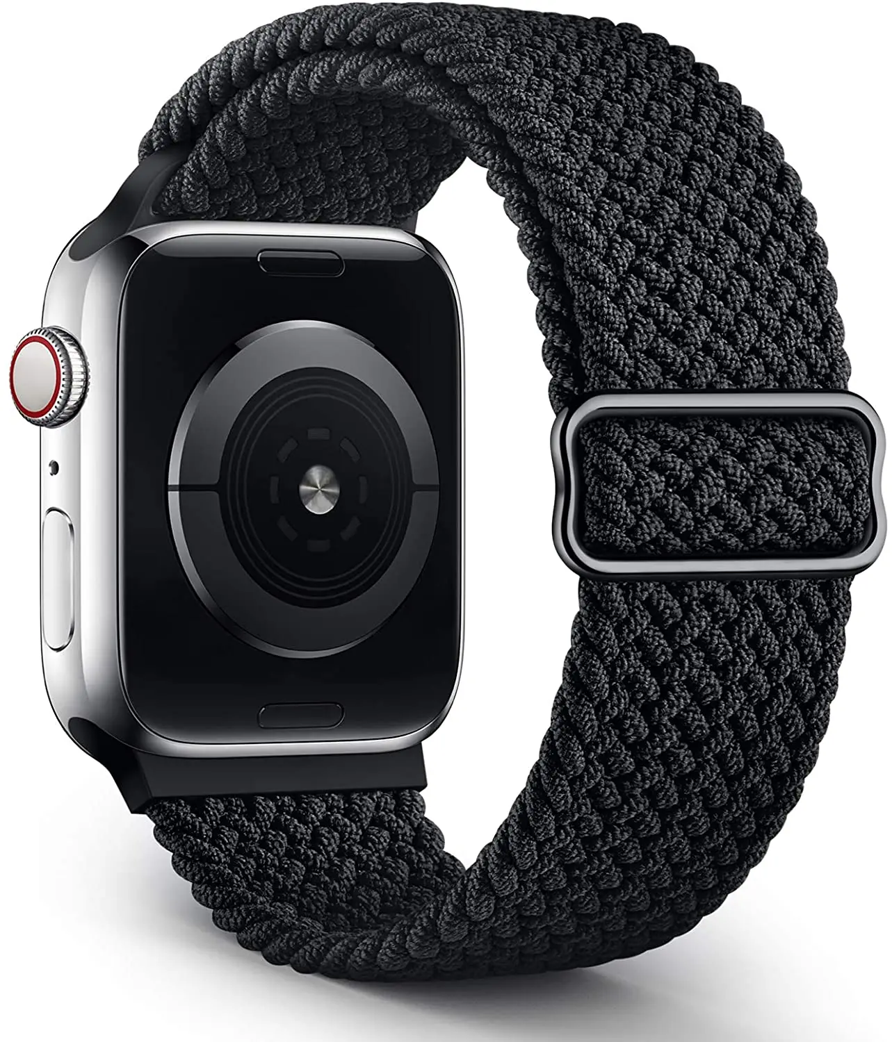 Braided Solo Loop For Apple watch band 44mm 40mm 45mm/41mm 38mm 42mm Nylon Adjustable Elastic bracelet iWatch 3 4 5 se 6 7 strap