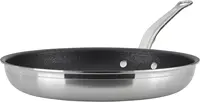 100% Triple Bonded Nonstick Stainless Steel Frying Pan, Induction Compatible 1