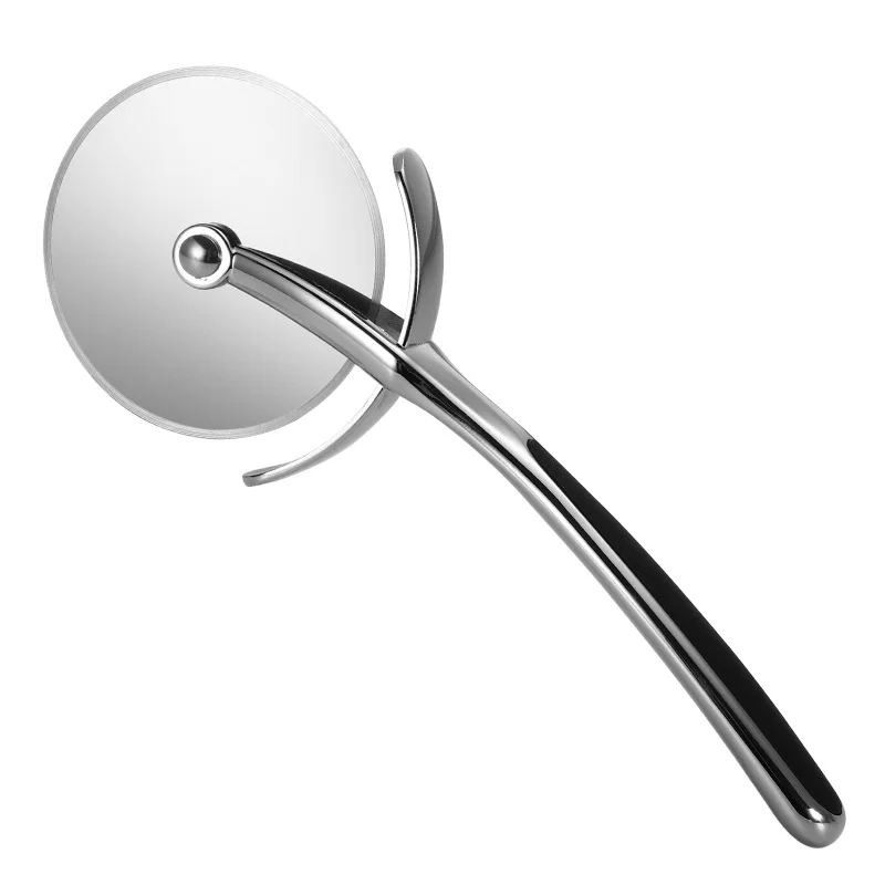Pizza Cutter Stainless Steel Single Wheel Cake Bread Pies Round Knife Zinc Alloy Handle Kitchen Baking Tools